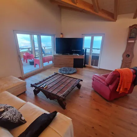 Loft De Luxe - Jacuzzi Avec Vue D'exception - Torgon Lägenhet *