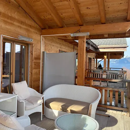 Loft De Luxe - Jacuzzi Avec Vue D'exception - Torgon Lägenhet