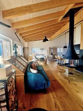 Loft De Luxe - Jacuzzi Avec Vue D'exception - Torgon Apartman *