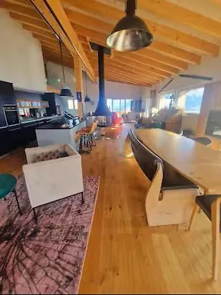 Loft De Luxe - Jacuzzi Avec Vue D'exception - Torgon Apartman Vionnaz