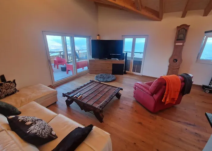 Loft De Luxe - Jacuzzi Avec Vue D'exception - Torgon Apartamento *