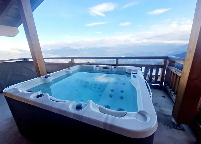 Apartamento Loft De Luxe - Jacuzzi Avec Vue D'exception - Torgon Vionnaz