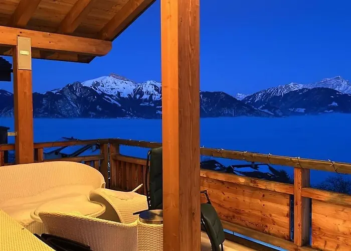 Loft De Luxe - Jacuzzi Avec Vue D'exception - Torgon Apartamento *