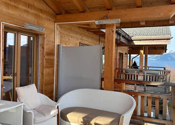 Loft De Luxe - Jacuzzi Avec Vue D'exception - Torgon Apartamento