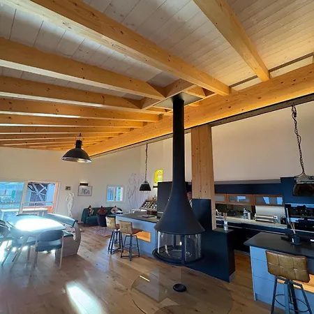 Loft De Luxe - Jacuzzi Avec Vue D'exception - Torgon דירה